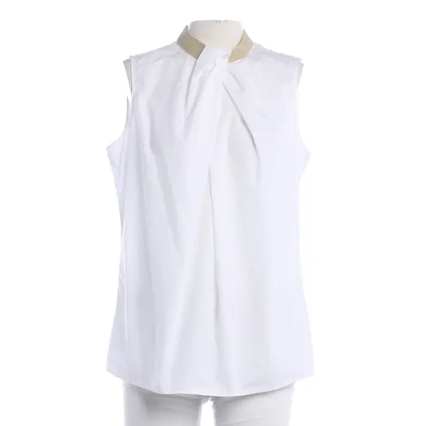 Blouse, in White, Cotton, Van Laack