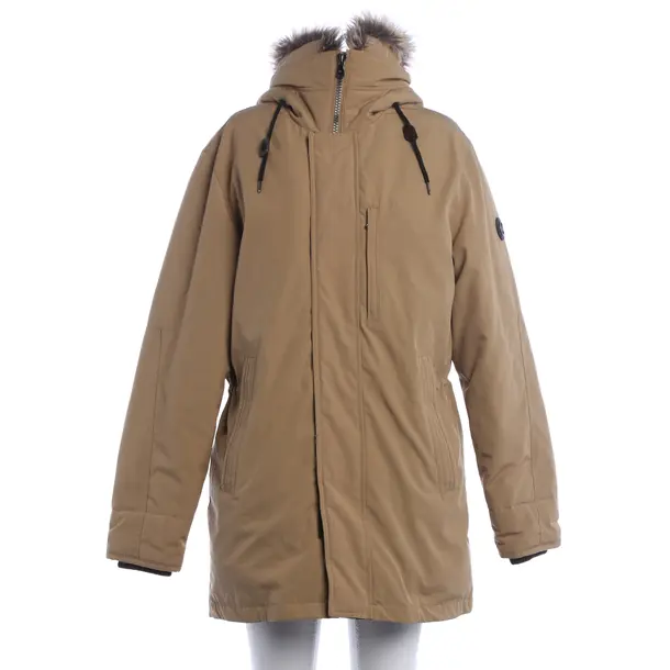 Winter Jacket, in Mustard Yellow, Polyester, Michael Kors