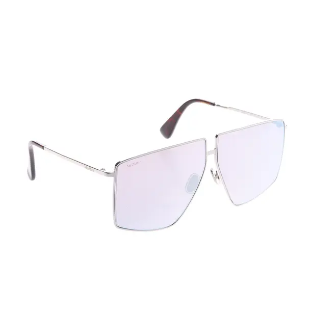 Sonnenbrille, in Silber, Kunststoff / Metall, Max Mara