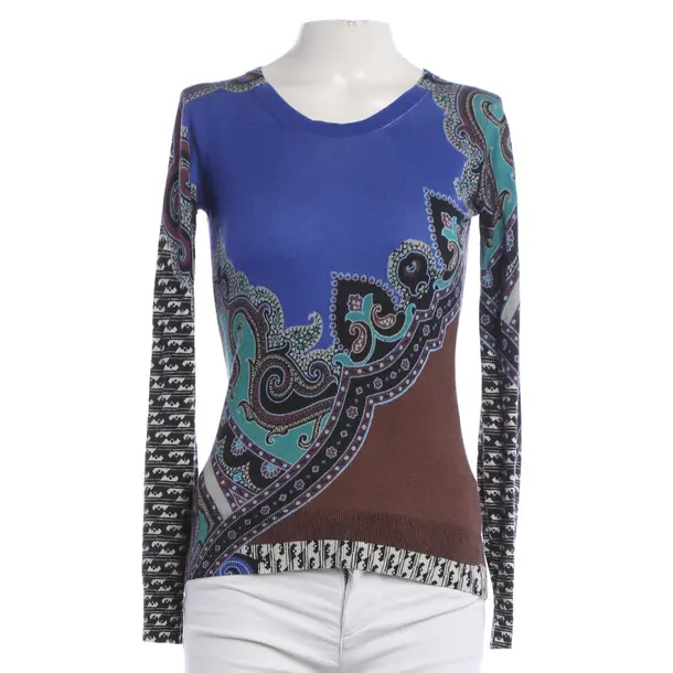 Bluse, in Mehrfarbig, Seide, Etro