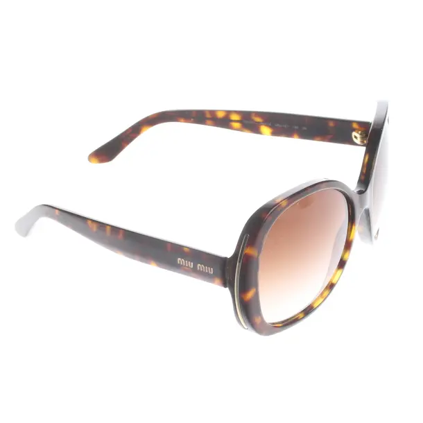 Sunglasses, in Brown, Synthetic, Miu Miu