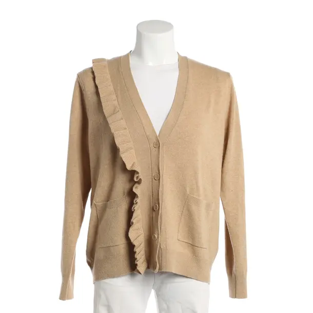 Cardigan, in Light Brown, Wool, Sandro