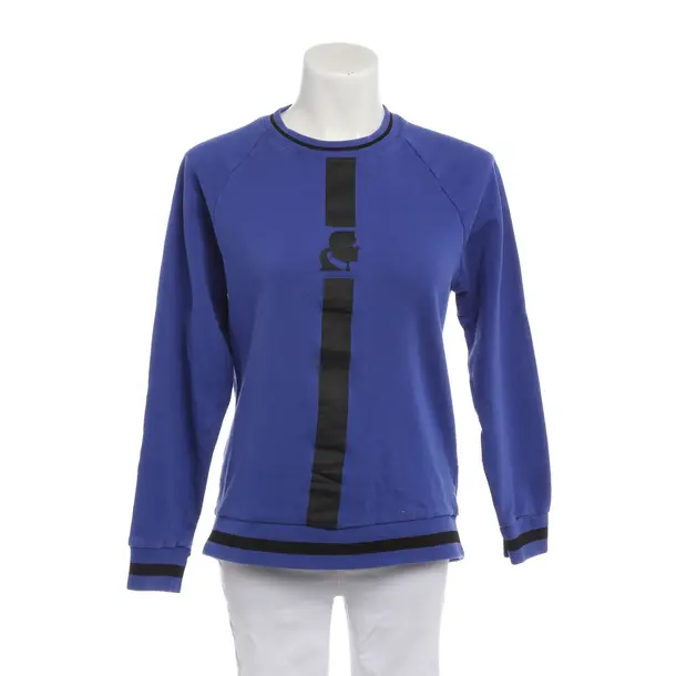 Sweatshirt in Blue, Cotton, Karl Lagerfeld