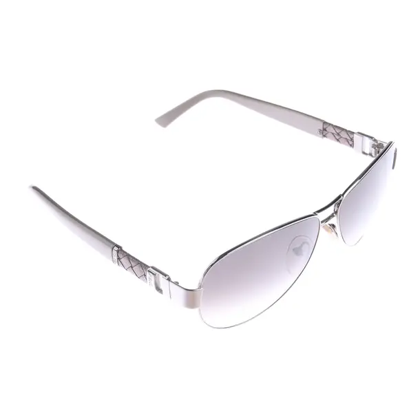 Sonnenbrille in Metallic, Kunststoff / Metall, Fendi