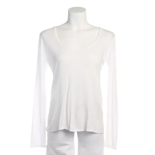 Long Sleeve Shirt in White, Viscose, The Row