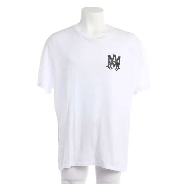 T-Shirt in White, Cotton, Amiri