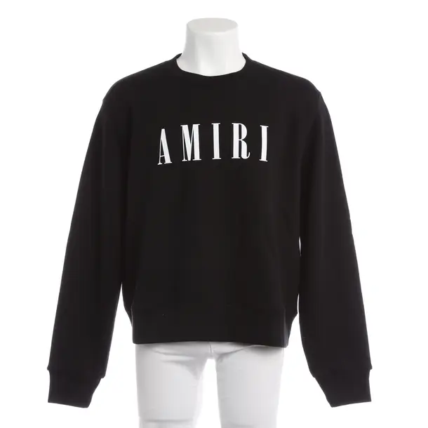 Sweatshirt in Schwarz, Baumwolle, Amiri