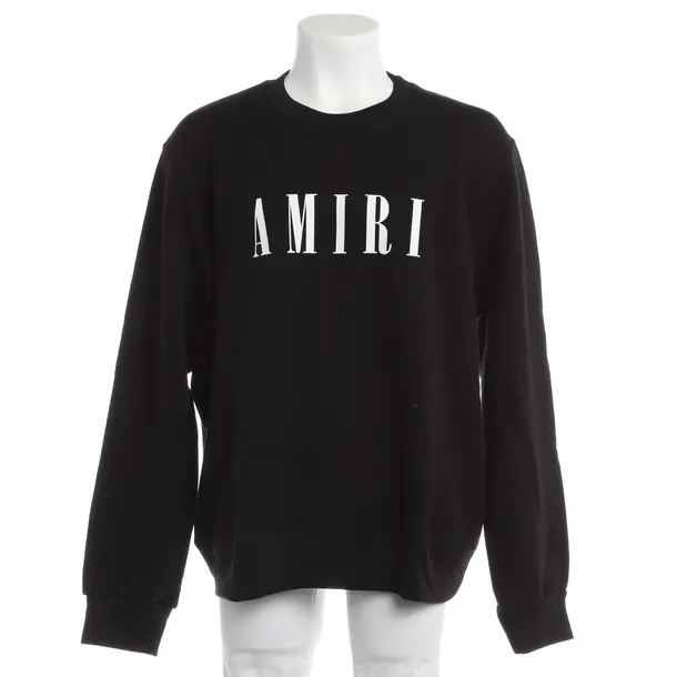 Sweatshirt in Black, Cotton, Amiri