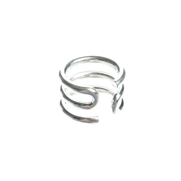 Ring in Metallic, 925 Sterling Silver, All Blues