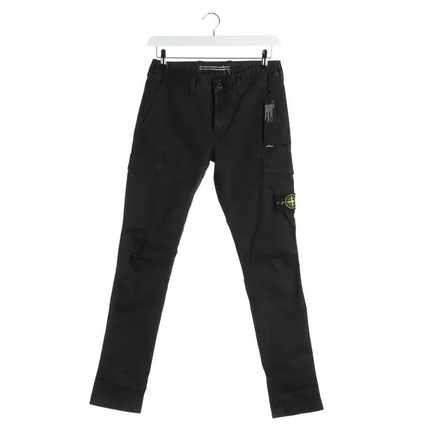 Pantaloni, in Nero, Cotone, Isola di pietra