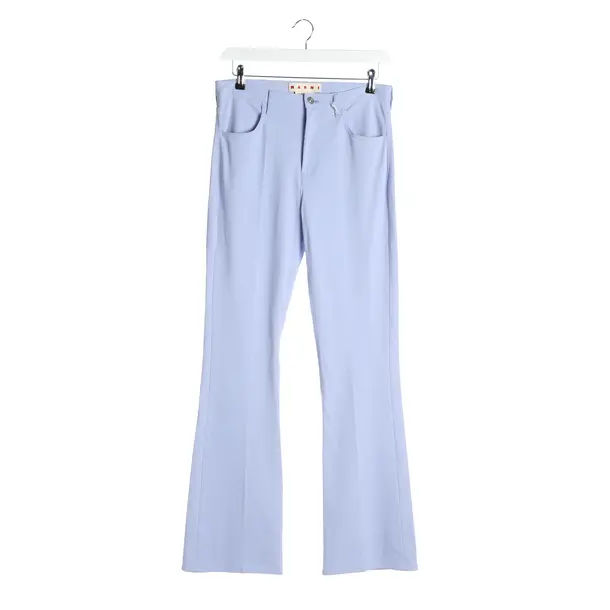 Hose in Blau, Viskose, Marni