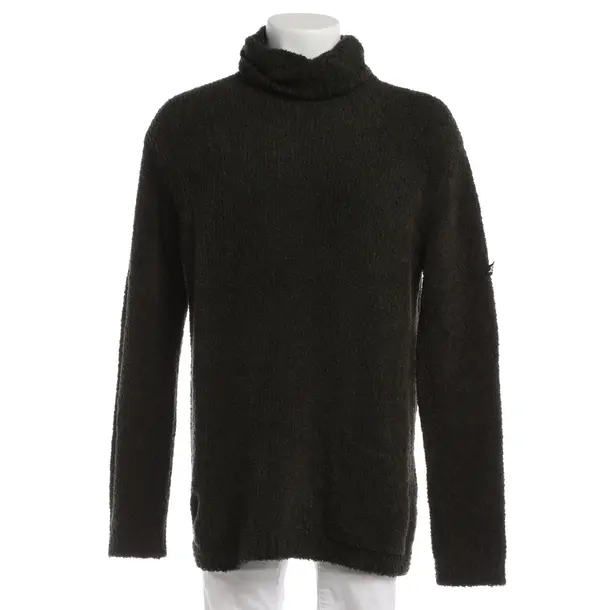 Jumper in Green, Wool, Jet Set