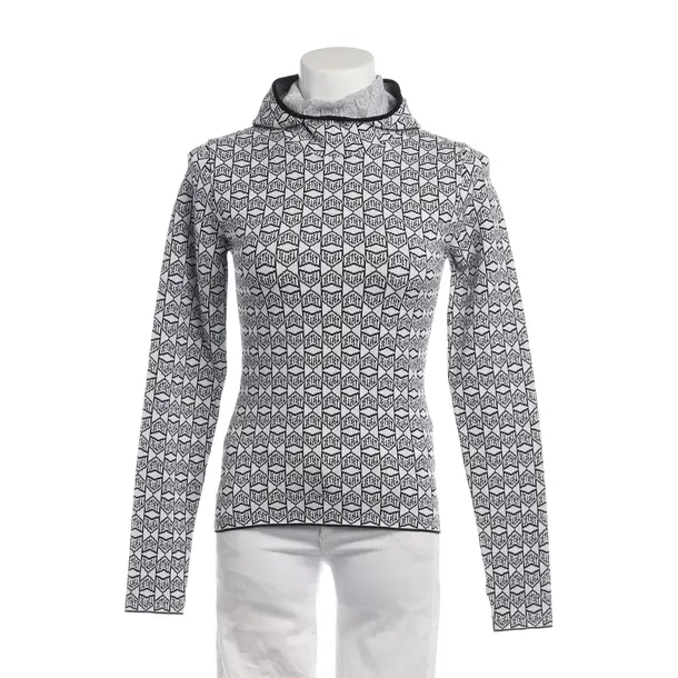 Hoodie in Black, Viscose, Jet Set