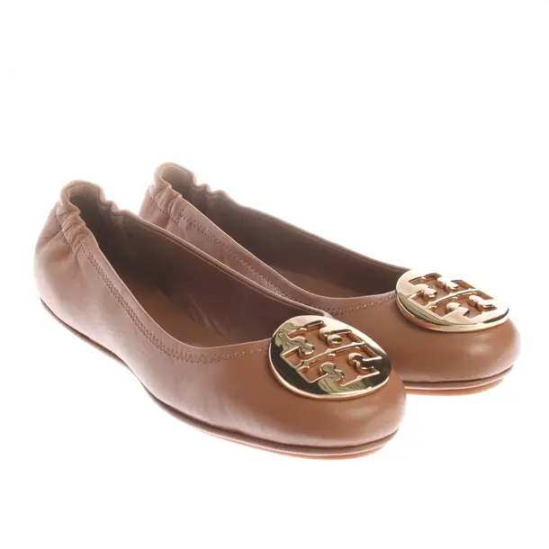 Ballerinas in Braun, , Tory Burch