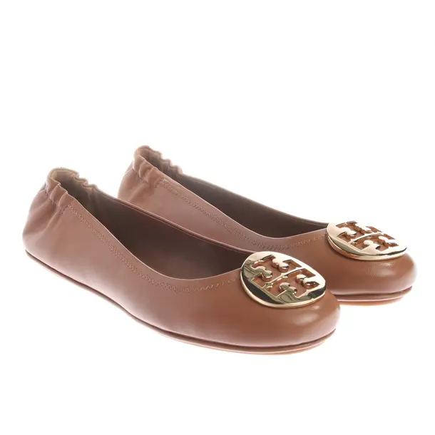Ballerine, in Marrone chiaro, Tory Burch