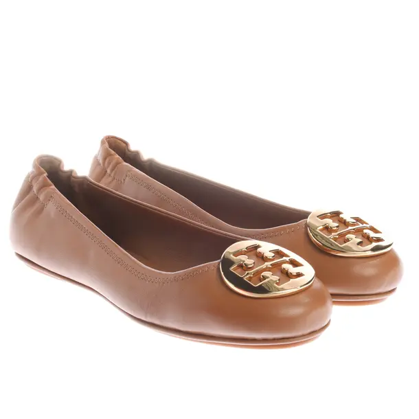 Ballerinas in Braun, , Tory Burch