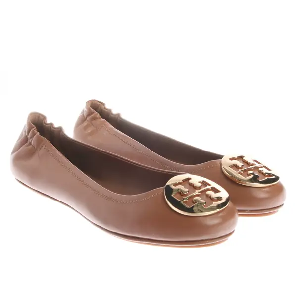 Ballerinas in Braun, , Tory Burch