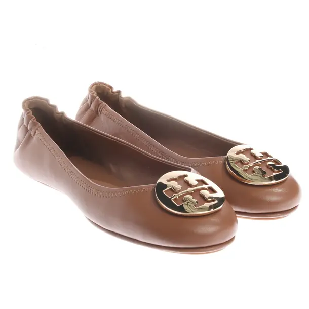 Ballerinas in Braun, , Tory Burch
