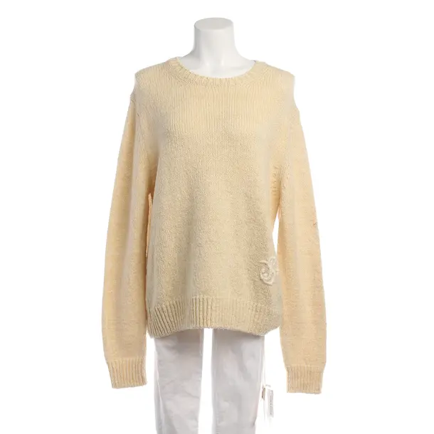 Jumper in White, Cotton, Jil Sander