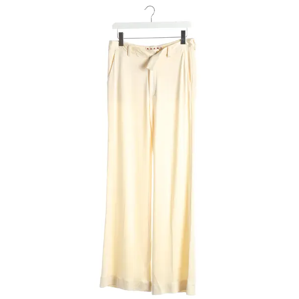Hose, in Cream, Viskose, Marni