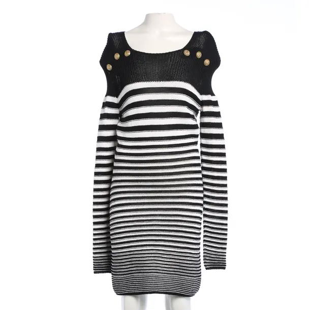 Dress, in Black, Cotton, Balmain