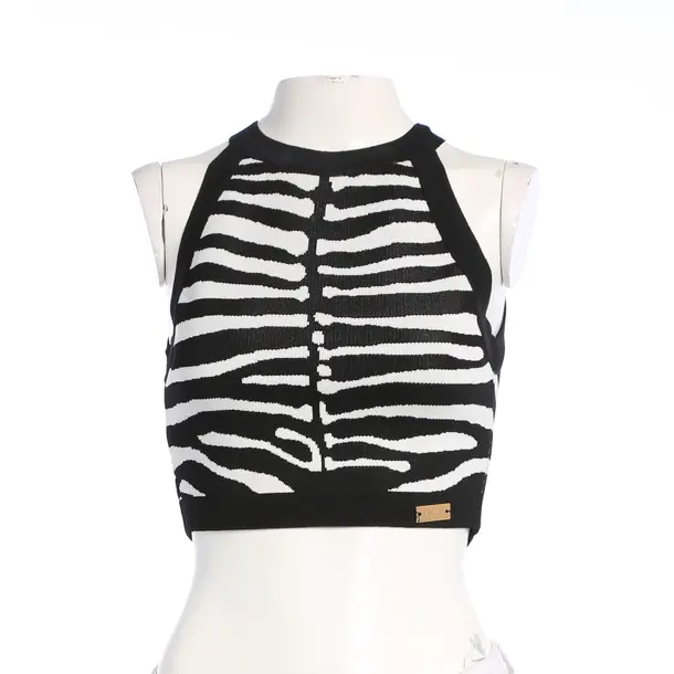 Top, in Schwarz, Viskose, Balmain