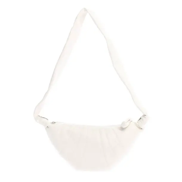 Handtasche, in Weiß, Leder, Lemaire