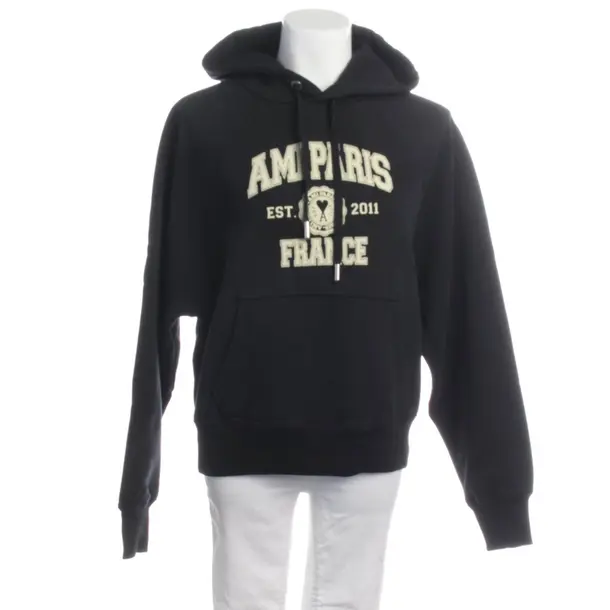Sweatshirt in Black, Cotton, Ami Paris
