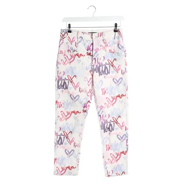 Straight Fit Jeans in Multicolored, Cotton, Isabel Marant