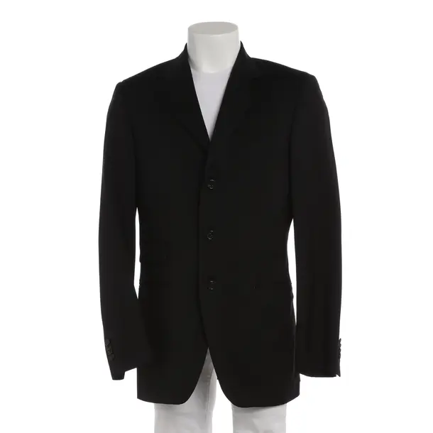 Sakko, in Schwarz, Wolle, Caruso
