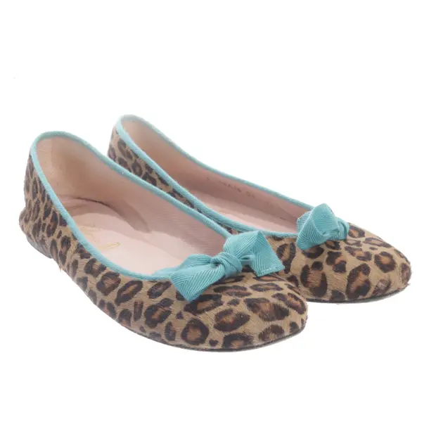 Ballet Flats in Brown, , Pretty Ballerinas