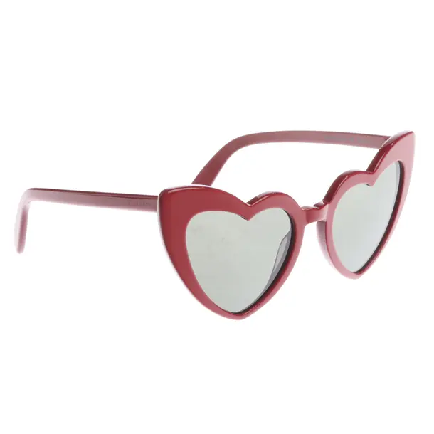 Sunglasses in Red, Synthetic, Saint Laurent