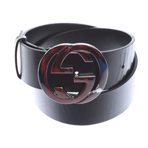 Gürtel in Schwarz, Leder, Gucci