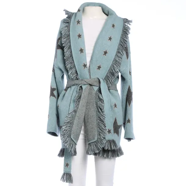 Strickjacke in Blau, Polyimid, Alanui