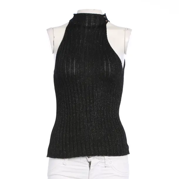 Top in Schwarz, Baumwolle, Roberto Cavalli