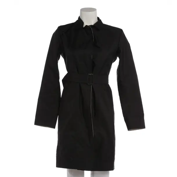 Übergangsmantel in Schwarz, Polyimid, Ermanno Scervino