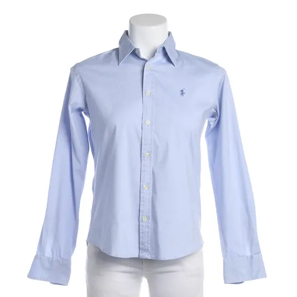 Bluse in Blau, Baumwolle, Polo Ralph Lauren