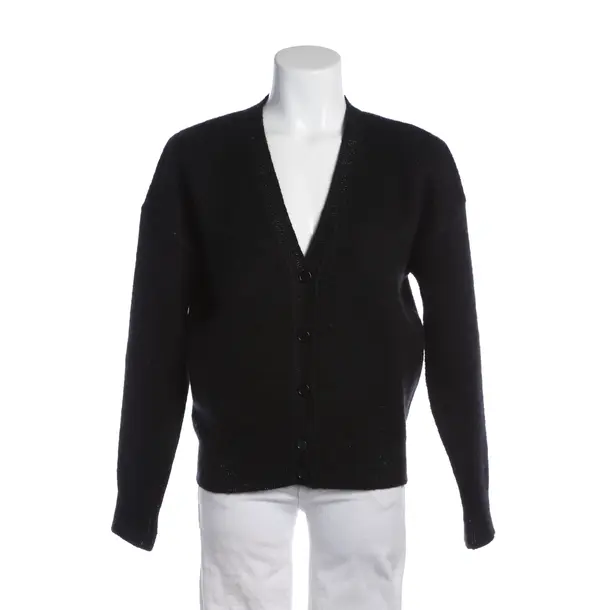 Cardigan, in Nero, Lana, Saint Laurent