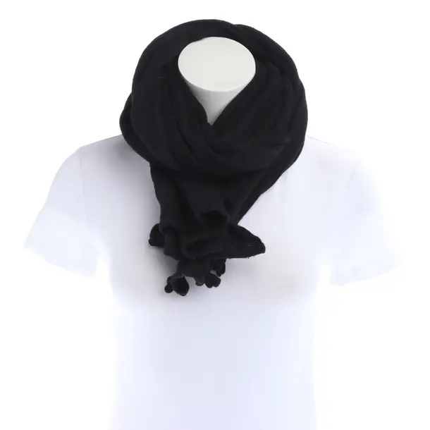 Scarf in Black, Wool, Blumarine