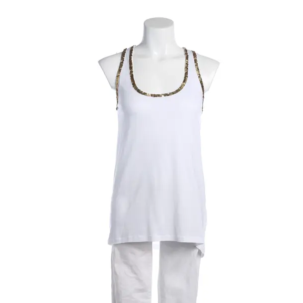 Top in Weiß, Baumwolle, Tory Burch
