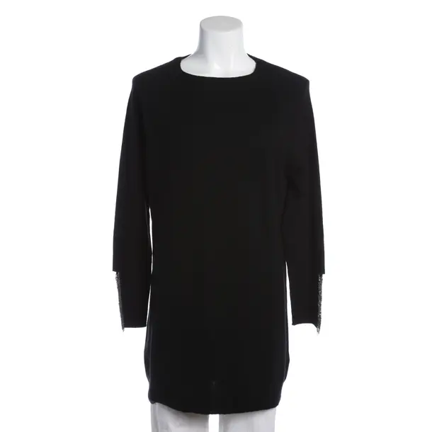 Pullover in Schwarz, Wolle, Allude