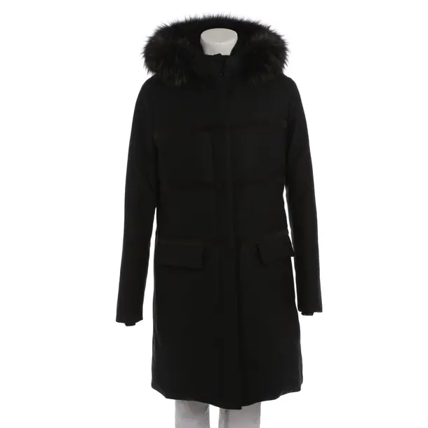 Winter Coat, in Dark Gray, Cashmere, Loro Piana