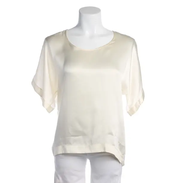 Bluse in Weiß, Seide, Ermanno Scervino