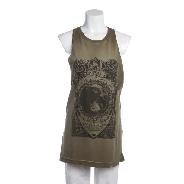 Top in Grün, Baumwolle, Pierre Balmain