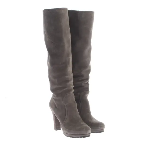Stiefel in Grau, , Prada