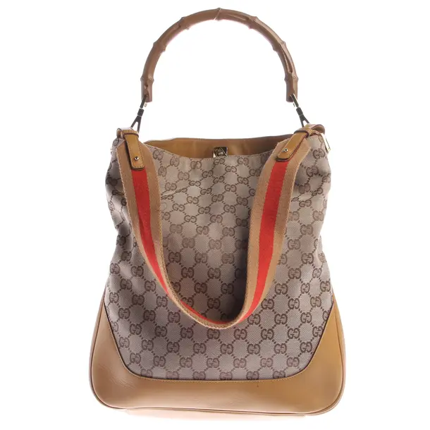 Hobo Bag, in Mehrfarbig, Baumwolle, Gucci