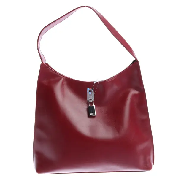 Schultertasche, in Bordeaux, Leder, Gucci