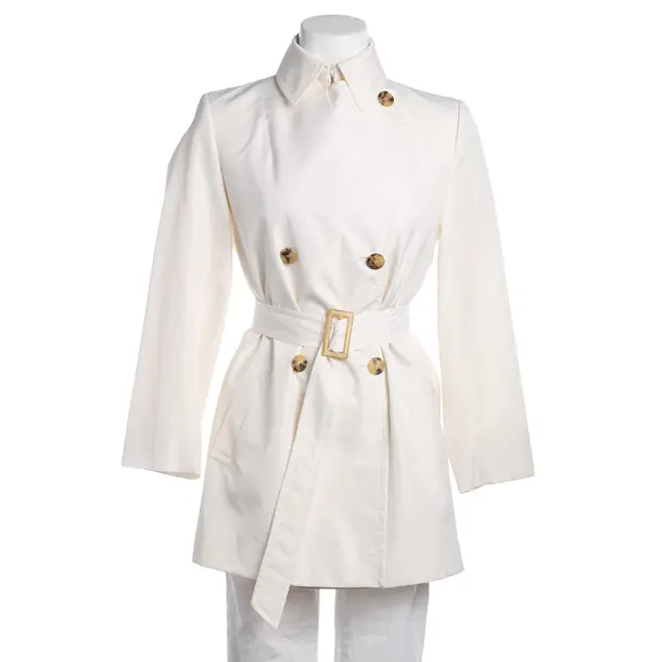 Übergangsmantel in Weiß, Polyester, Gucci
