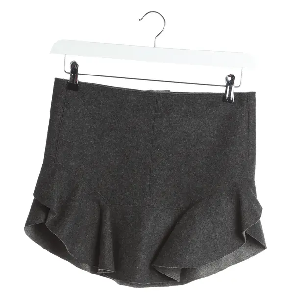 Rock in Grau, Wolle, Isabel Marant