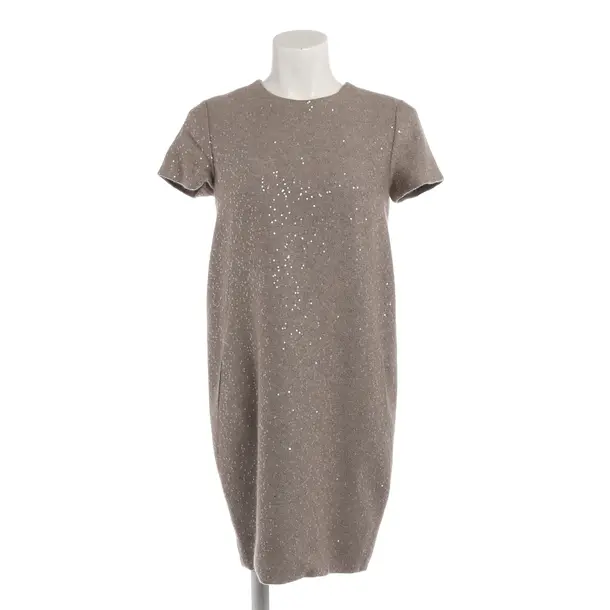 Kleid, in Braun, Acetat, Brunello Cucinelli